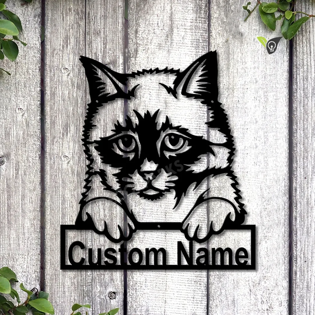 MSCC0199-copy_9e892295-753e-4b1f-af75-c5f7ad2f431a.webp Personalized Birman Cat Metal Sign Art, Custom Birman Cat Metal Sign, Father's Day Gift, Pets Gift, Birthday Gift