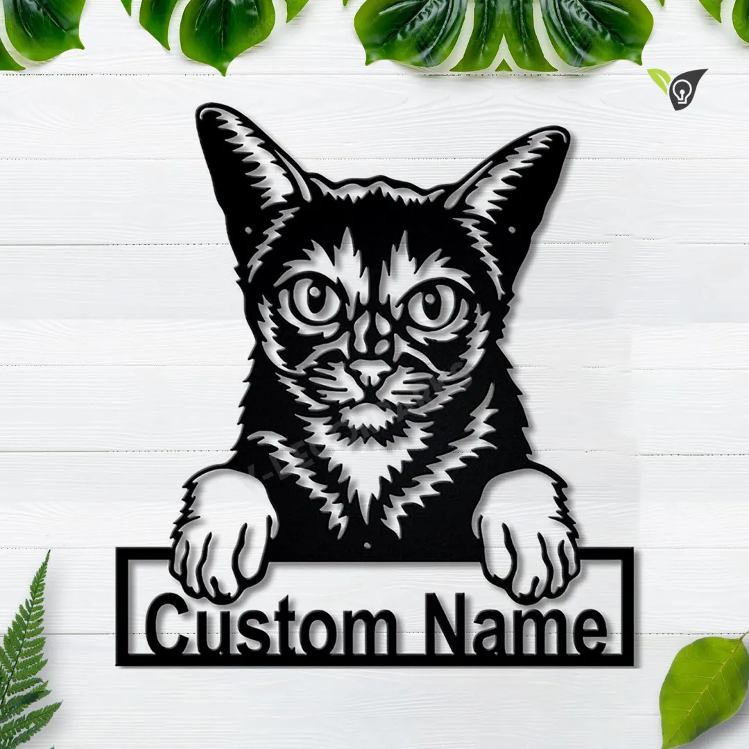 MSCC0203-copy.webp Personalized Abyssinian Cat Metal Sign Art, Custom Abyssinian Cat Metal Sign, Father's Day Gift, Pets Gift, Birthday Gift