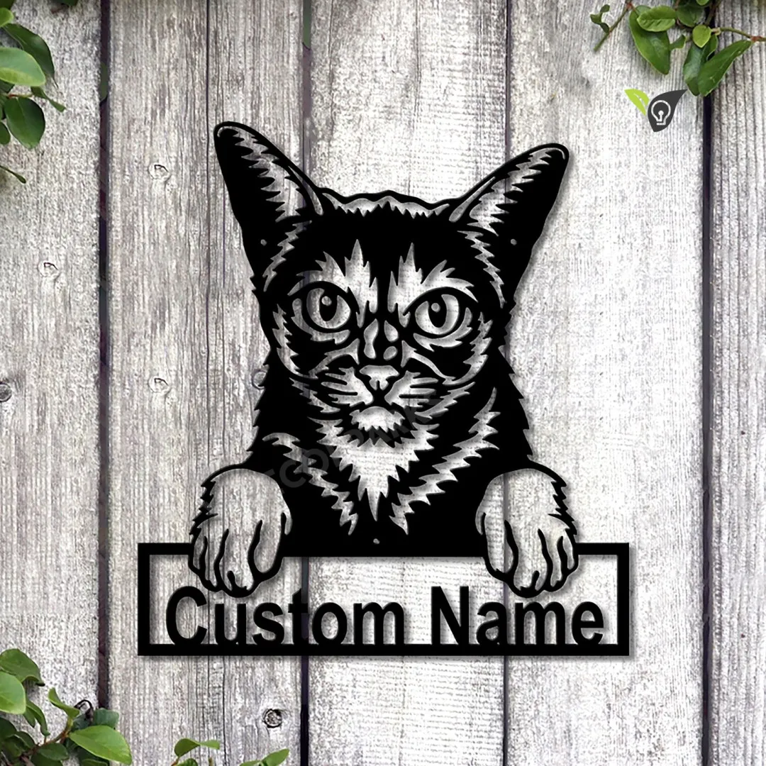 MSCC0203-copy_c619c394-998f-48ca-8868-9b7815d1593a.webp Personalized Abyssinian Cat Metal Sign Art, Custom Abyssinian Cat Metal Sign, Father's Day Gift, Pets Gift, Birthday Gift