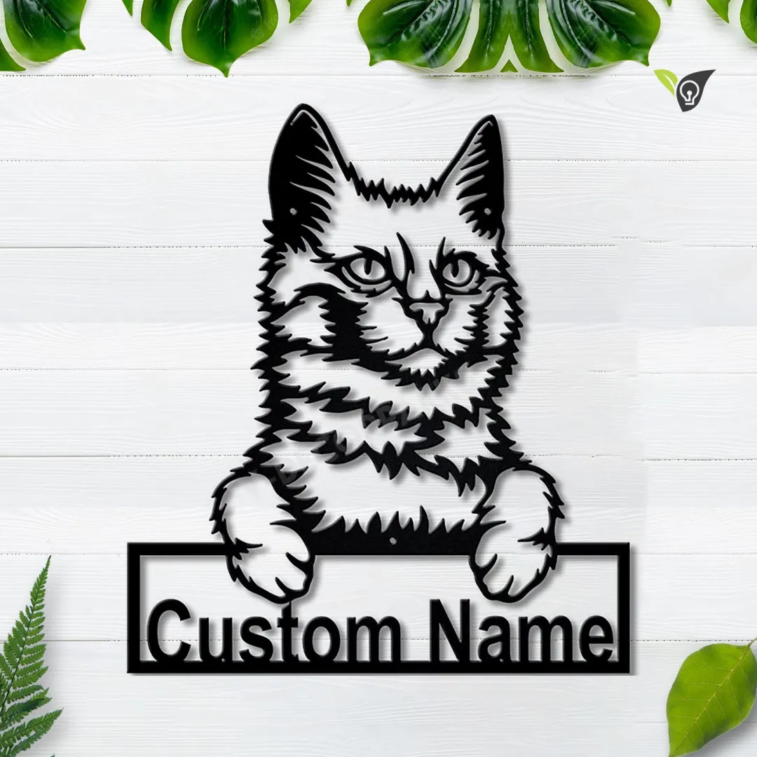 MSCC0207-copy.webp Personalized Turkish Angora Cat Metal Sign Art, Custom Turkish Angora Cat Metal Sign, Father's Day Gift, Pets Gift, Birthday Gift