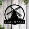 Personalized Windmill Monogram Metal Sign Art, Custom Windmill Metal Wall Art, Windmill Gift, Housewarming Outdoor Metal Sign