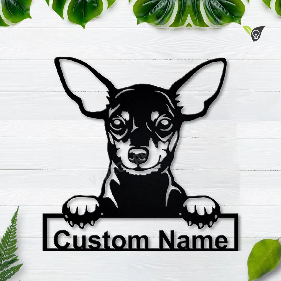 MSCC0420-copy.webp Personalized Miniature Pinscher Dog Metal Sign Art, Custom Miniature Pinscher Metal Sign, Birthday Gift, Animal Funny, Father's Day Gift