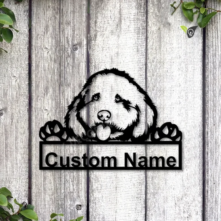 Personalized Cockapoo Dog Metal Sign Art, Custom Cockapoo Dog Metal Sign, Dog Gift, Birthday Gift, Animal Funny