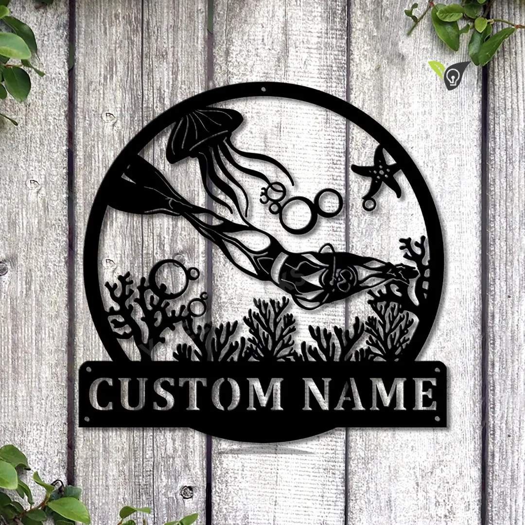 MSCC0712-copy_b6e917f7-0600-4427-be5f-9500d789371e.webp Personalized Girl Scuba Diving Sport Monogram Metal Sign Art, Custom Scuba Diving Sport Metal Sign, Sport Gift, Birthday Gift
