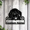 Personalized Newfoundland Dog Metal Sign Art, Custom Newfoundland Dog Metal Sign, Father's Day Gift, Pets Gift, Birthday Gift