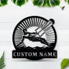 Personalized Kitesurfing Sport Monogram Metal Sign Art, Custom Kitesurfing Sport Metal Sign, Hobbie Gifts, Sport Gift, Birthday Gift