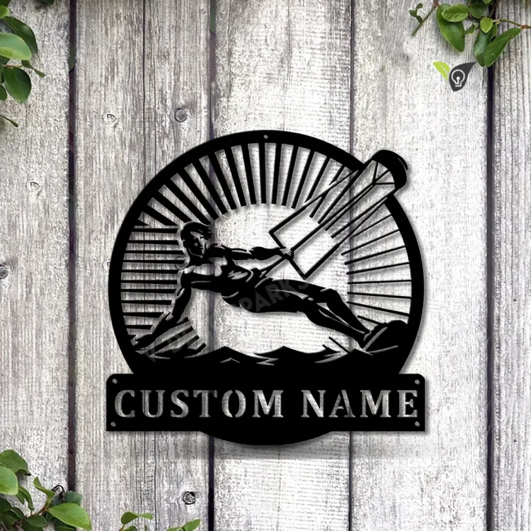 Personalized Kitesurfing Sport Monogram Metal Sign Art, Custom Kitesurfing Sport Metal Sign, Hobbie Gifts, Sport Gift, Birthday Gift
