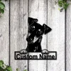 Personalized Manchester Terrier Dog Metal Sign Art, Custom Manchester Terrier Dog Metal Sign, Boxer Dog Funny, Dog Gift, Animal Custom