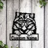 Personalized Persian Cat Metal Sign Art V2, Custom Persian Cat Metal Sign, Father's Day Gift, Pets Gift, Birthday Gift