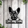 Personalized Sphynx Cat Metal Sign Art, Custom Sphynx Cat Metal Sign, Father's Day Gift, Pets Gift, Birthday Gift