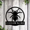 Personalized Tarantula Monogram Metal Sign Art, Custom Tarantula Metal Sign, Tarantula Gifts Funny, Animal Gift, Animal Custom