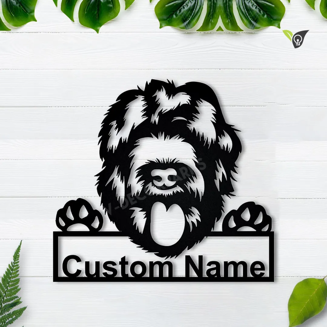 MSCC1133-copy.webp Personalized Black Russian Terrier Metal Sign Art, Custom Black Russian Terrier Metal Sign, Dog Gift, Birthday Gift, Animal Funny