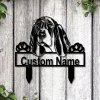 Personalized Basset Hound Metal Yard Art, Custom Basset Hound Metal Sign, Basset Hound Gifts Funny, Dog Gift, Animal Custom