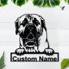 Personalized Boerboel Dog Metal Sign Art, Custom Boerboel Dog Metal Sign, Dog Gift, Birthday Gift, Animal Funny