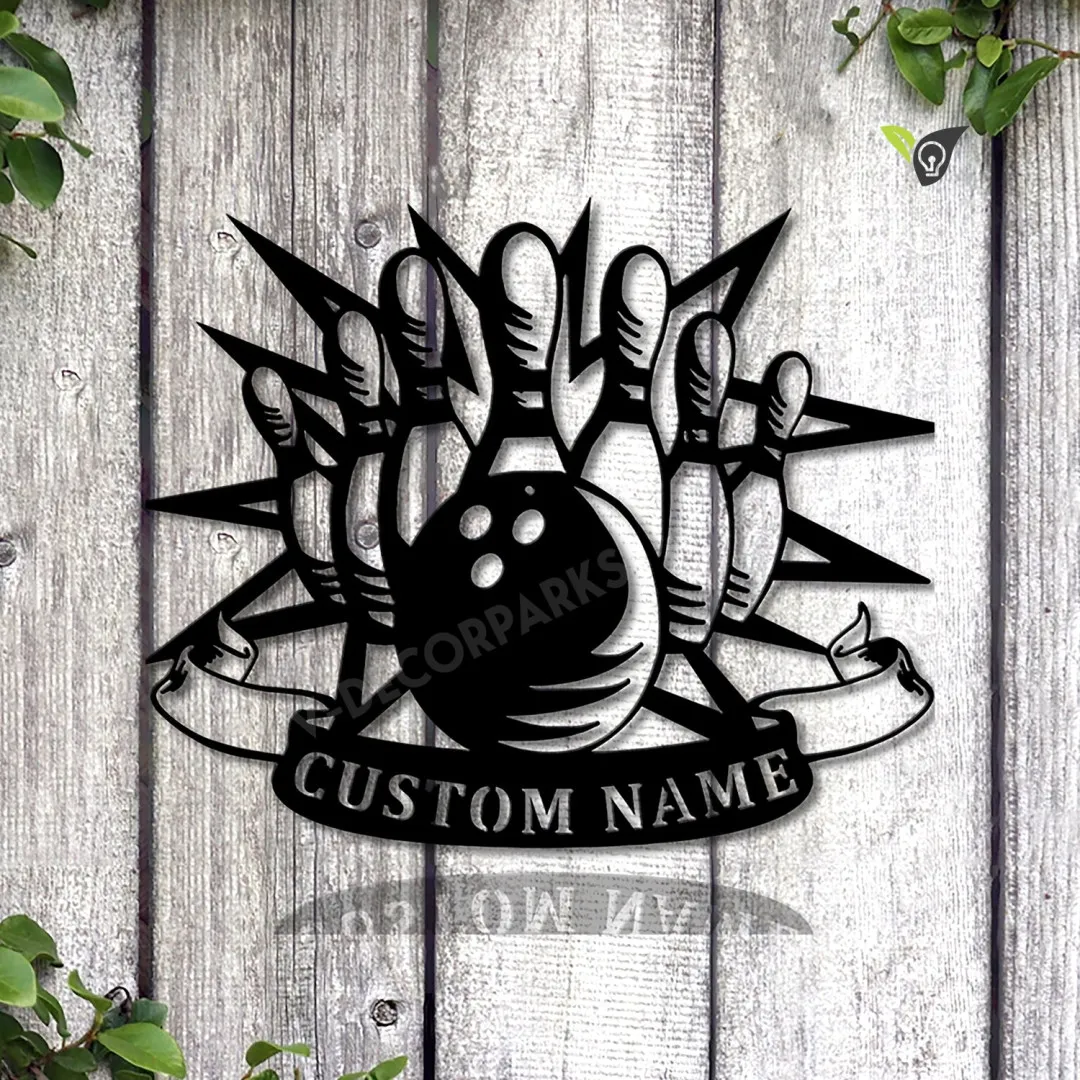 MSCC1197-copy_1b7f72ab-0ddc-4c9b-9426-773499bcbf40.webp Personalized Bowling Monogram Metal Sign Art, Metal Wall Art, Decor Decoration, Bowling Metal Sign, Housewarming Outdoor Metal