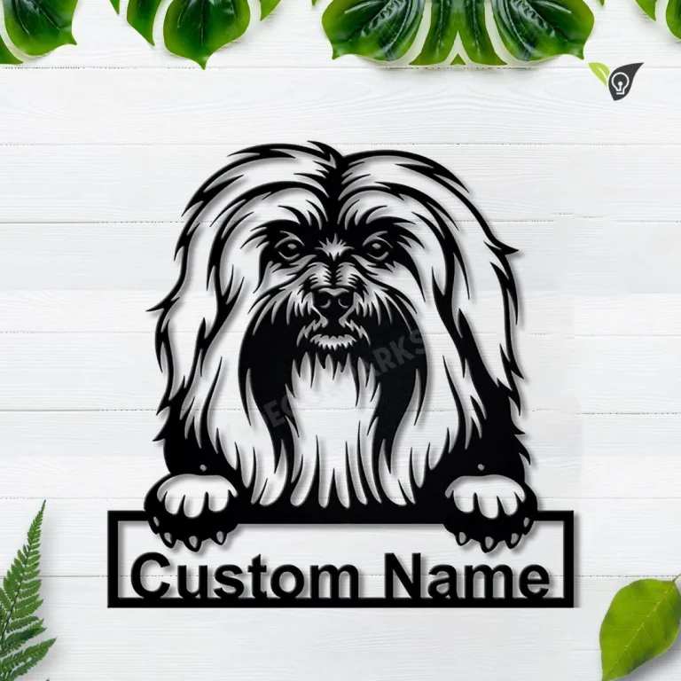 Personalized Havanese Dog Metal Sign Art, Custom Havanese Dog Metal Sign, Father's Day Gift, Pets Gift, Birthday Gift