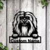 Personalized Havanese Dog Metal Sign Art, Custom Havanese Dog Metal Sign, Father's Day Gift, Pets Gift, Birthday Gift