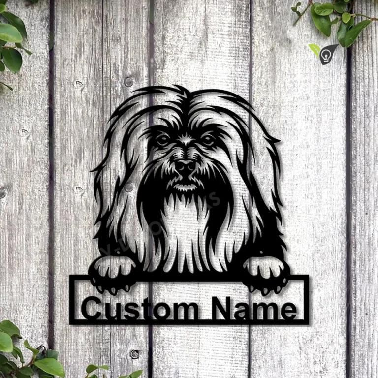 Personalized Havanese Dog Metal Sign Art, Custom Havanese Dog Metal Sign, Father's Day Gift, Pets Gift, Birthday Gift