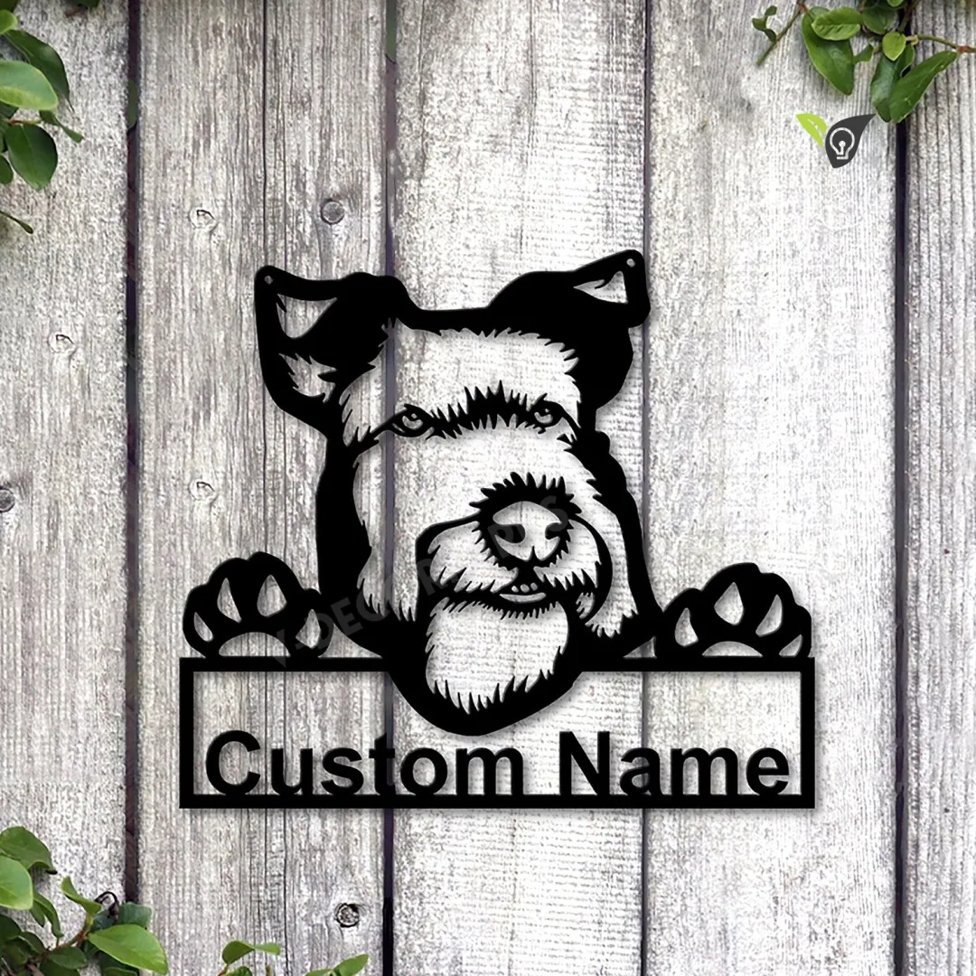 MSCC1211-copy_680484cb-bd9e-47db-8650-3f90a2eadffa.webp Personalized Welsh Terrier Dog Metal Sign Art, Custom Welsh Terrier Dog Metal Sign, Father's Day Gift, Pets Gift, Birthday Gift