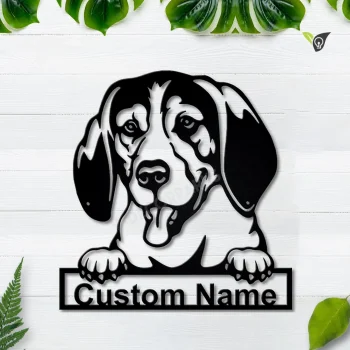 Personalized Treeing Walker Coonhound Dog Metal Sign Art, Custom Treeing Walker Coonhound Dog Metal Sign, Father's Day Gift, Pets Gift
