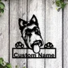 Personalized Scottish Terrier Dog Metal Sign Art, Custom Scottish Terrier Dog Metal Sign, Animal Funny, Father's Day Gift, Pets Gift