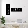 Metal Address Sign Led Lights, Metal Address Plaque, Address Sign, House Numbers, Vertical Address Plaque, Horizonatal Address Sign, Address Number