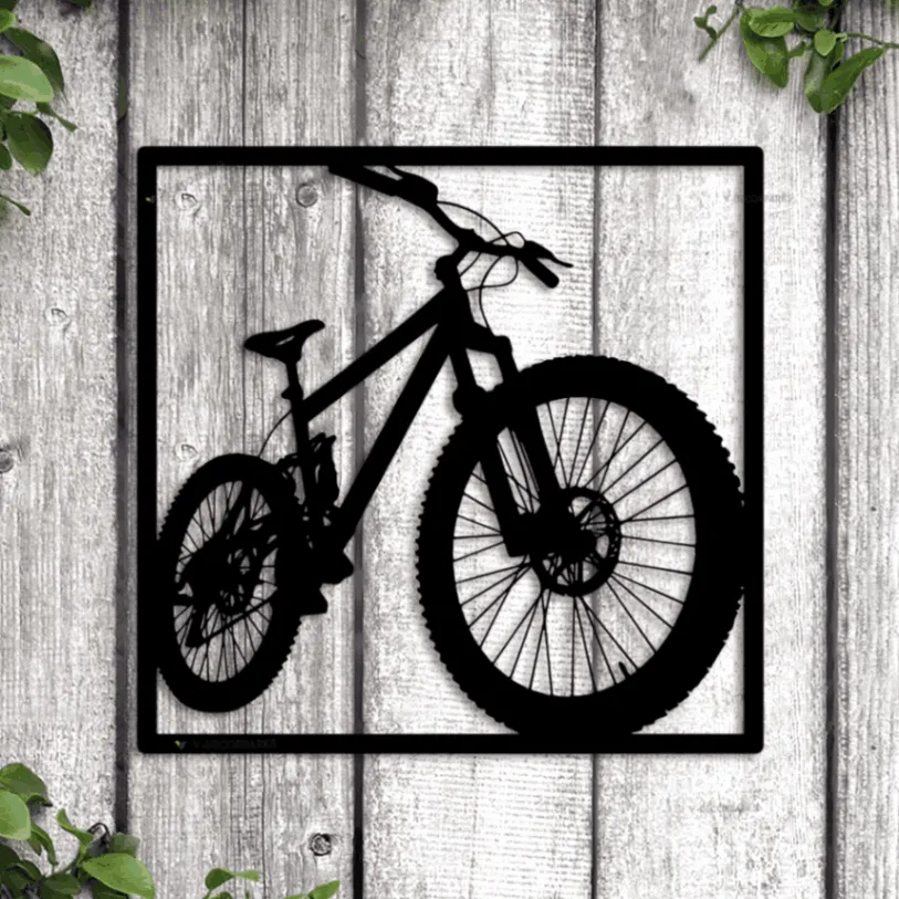 Metal Bicycle With Led Lights, Wall Art, Cycling Gifts For Men Women, Bike Gifts, Cycling Art, Bicycle Gifts, Bicycle Art, Cyclist Bike Wall Art