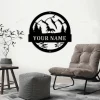 Metal Horse Sign Outdoor Metal Sign Personalized Sign With Led Lights, Western, Farmhouse Style, Horse Sign, Farm Sign, Farm Decor