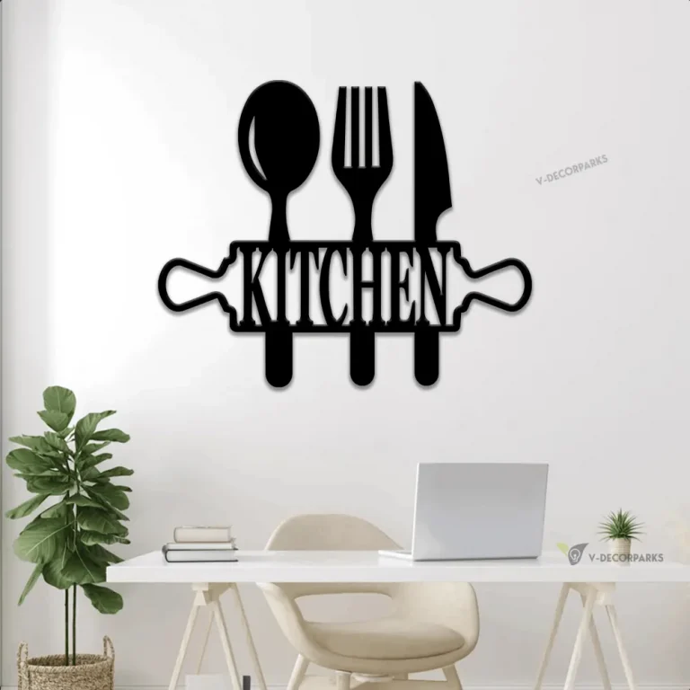 Metal Kitchen Sign Led Lights Decor Kitchen Wall Decor Kitchen Wall Art Kitchen Word Sign Kitchen Gift Kitchen Decor Cooking Gift Housewarming Gift