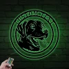 Metal Labrador Retriever Sign With Led Lights, Labrador Retriever Sign, Labrador Retriever Decor, Custom Dog Sign, Dog Decor, Dog Sign With Name Sign