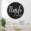 Metal Nursery Sign With Led Lights, Metal Custom Name Sign, Custom Baby Name Sign, Custom Nursery Decor, Name Sign For Newborn, Custom Nursery Sign