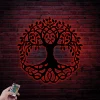 Metal Tree Of Life Led Lights, Wall Art Tree Of Life Wall Decor Tree Of Life Sign Metal Outdoor Indoor Sign, Housewarming Gift, Tree Of Life Sign