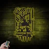 Personalized Deer Hunting Metal Sign With Led Lights, Custom Buck & Doe Wall Art, Home Decor, Campsite Decor, Hunter Gift, Housewarming Gift