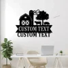 Personalized Farm Metal Sign Led Lights Farm Sign Personalized Farmhouse Sign Farm Decor Custom Farmhouse Decor Metal Farm Sign Farm House Decor