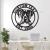 Personalized Great Dane Dog Metal Sign With Led Ligths, Great Dane Dog Name Sign, Dog Name Decor, Dog Lover Gifts, Great Dane Dog Signs