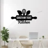 Personalized Kitchen Custom Name Cooking Tools With Led Lights, Chef Decoration For Living Room, Gift For Mom, Mother's Day Gift