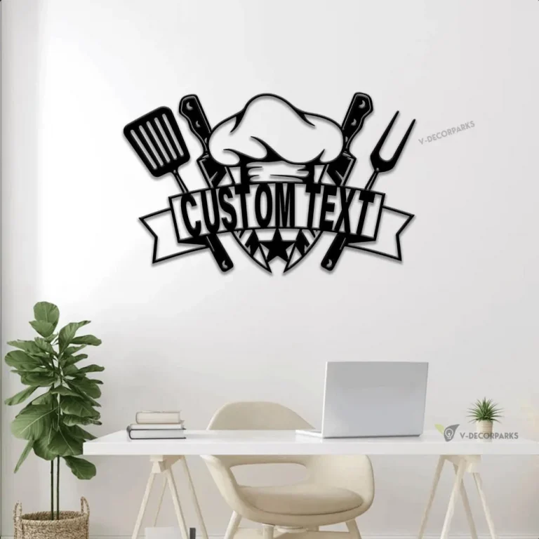 Personalized Kitchen Signs With Led Lights, Kitchen Wall Art, Kitchen Wall Decor, Sign For Kitchen, Nana's Kitchen Sign, Cooking Decor