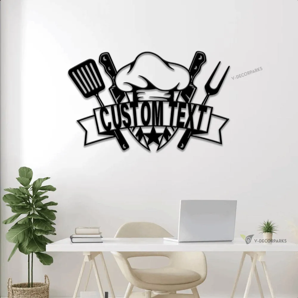 Personalized Kitchen Signs With Led Lights, Kitchen Wall Art, Kitchen Wall Decor, Sign For Kitchen, Nana's Kitchen Sign, Cooking Decor