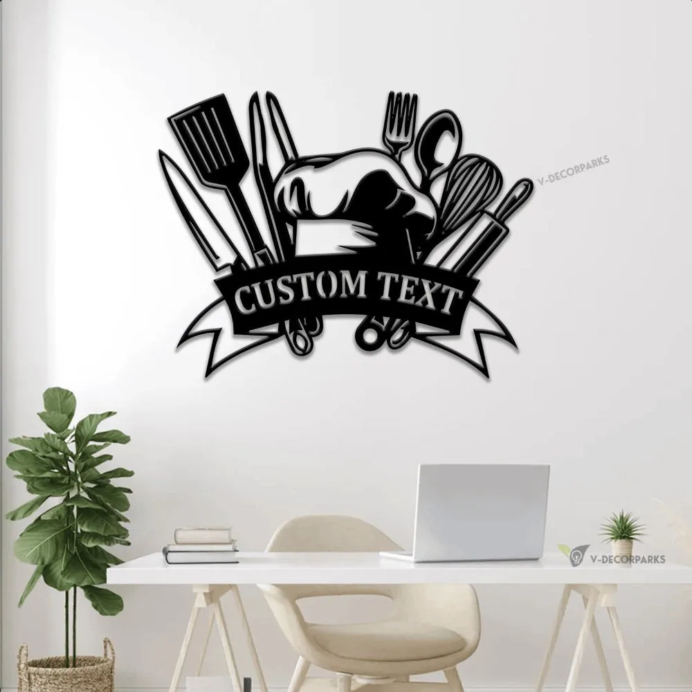 Personalized Kitchen Signs With Led Lights, Kitchen Wall Art, Kitchen Wall Decor, Sign For Kitchen, Nana's Kitchen Sign, Sign For Kitchen