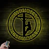 Personalized Lineman Electrician Sign, Linemen Led Lights Sign, Journeyman, Power Lineman Sign Decor, Lineman Gift