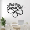 Personalized Name Couple Metal Sign Led Lights, Valentine Day Gift, Gift For Couple, Wedding Decor, Anniversary Gift, Unique Sign