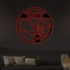 Personalized Nurse Sign With Led Lights, Hospital Sign, Custom Doctor Sign, Rn Sign, Np Sign, Medical Wall Art, Medical Gift, Nurse Gift, Doctor Gift