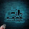 Personalized Tow Truck Metal Sign With Led Lights, Tow Truck Business Sign Tow Truck Tow Truck Gifts Tow Truck Driver