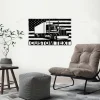 Personalized Us Trailertruck Led Lights With Your Custom Text Personal Truck Owner Gift Truck Driver Wall Decor Gift Trucker Wall Art Gifts