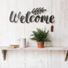 Welcome Sign, Cut Metal Sign, Metal Wall Art, Metal House Sign