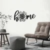 Sunflower Metal Sign With Led Lights, Sunflower Home Decor, Flower Metal Decor, Living Room Decor, Sunflower Metal Wall Art, Sunflower Gift
