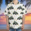 Fram Tractor Hawaiian Shirt For Men Women, Farm Truck And Wheat Summer Beach Shirt, Farmhouse Aloha Shirt,farmer Gift Button Down Short Sleeve Shirt