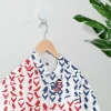 Patriotic Eagle Hawaiian Shirts For Men Women, American Flag Button Down Short Sleeve Shirt, Patriotic Aloha Shirt, 4th Of July Summer Beach Shirts