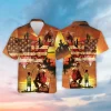 Dad And Son Hawaiian Shirts For Men Women, Patriotic Button Down Short Sleeve Shirt, Fishing Lovers Aloha Shirts, Summer Beach Shirts, Gift For Dad