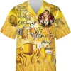 Oktoberfest It's Time To Drink Beer Hawaiian Shirt For Men Women, German Beer Hawaiian Shirts, Casual Button Down Shirt, Aloha Beach Shirt